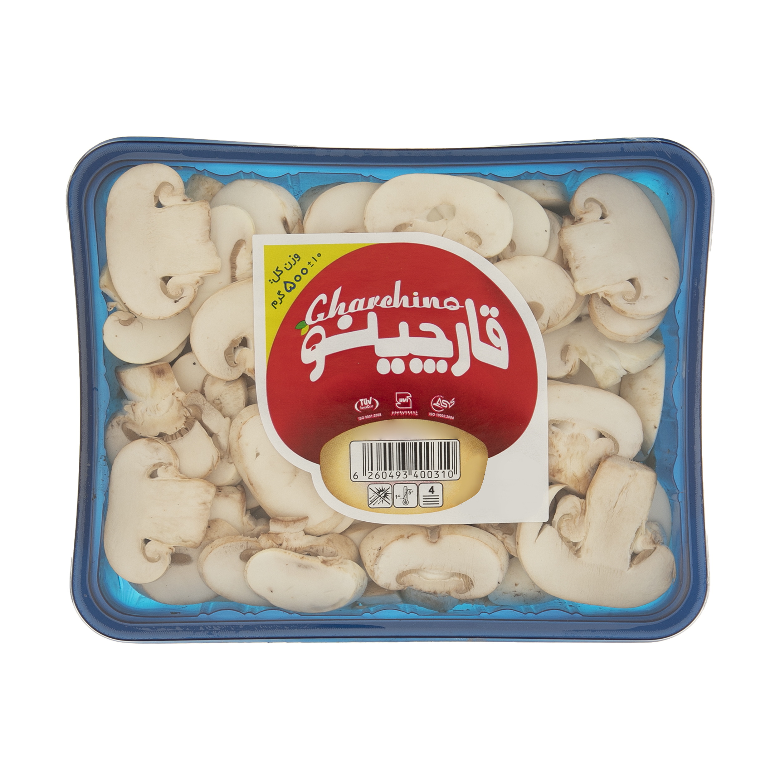 قارچ اسلایس 500 گرمی قارچینو